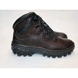 Mens Size 6 Rocky Jungle Hiker 6" Leather Boots Brown RKS0274